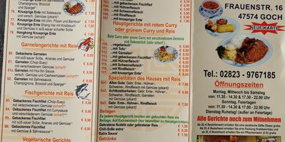 Viet Imbiss Bistro Asiatisches Restaurant Goch in Goch