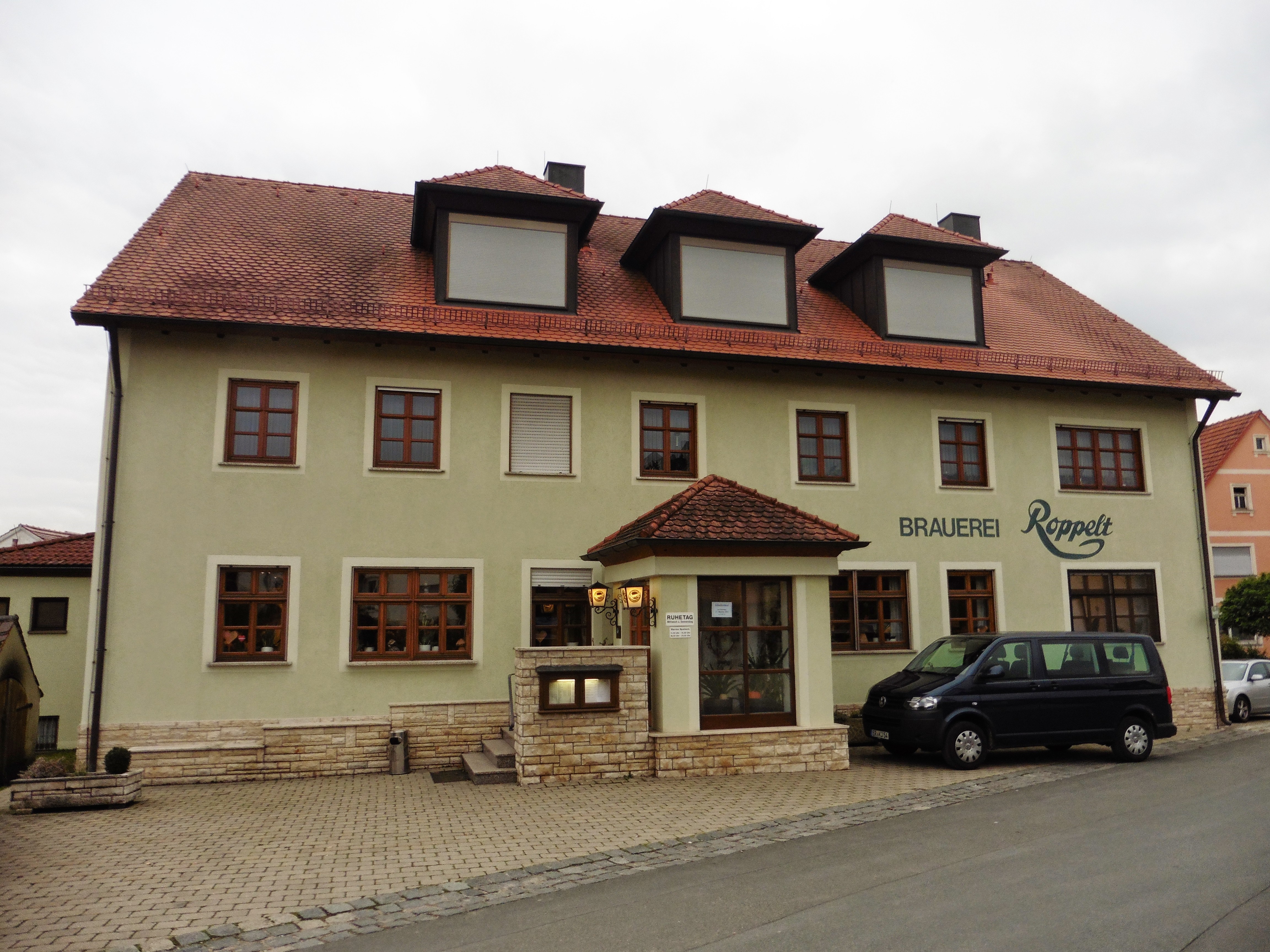 Roppelt Bierkeller und Brauerei in Stiebarlimbach