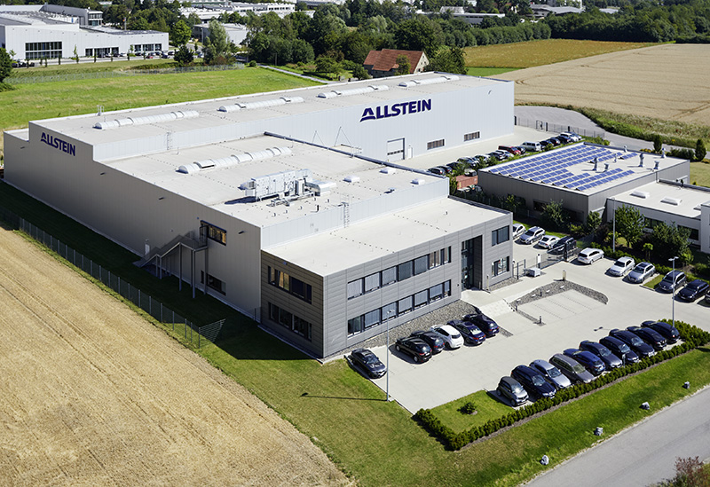 Allstein GmbH in Herford, Luftaufnahme