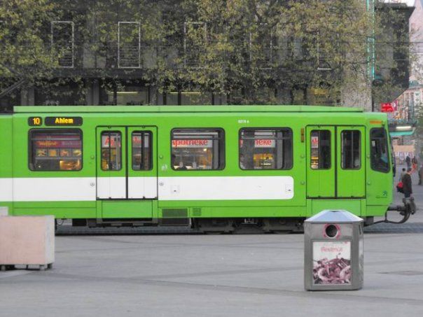 Alte Straßenbahn der Üstra