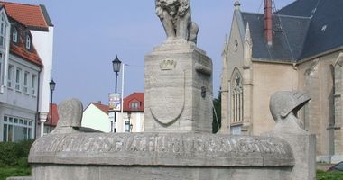 Wettiner Brunnen in Lucka