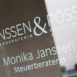 Eingangsbereich Steuerberaterin Monika Janssen Geldern