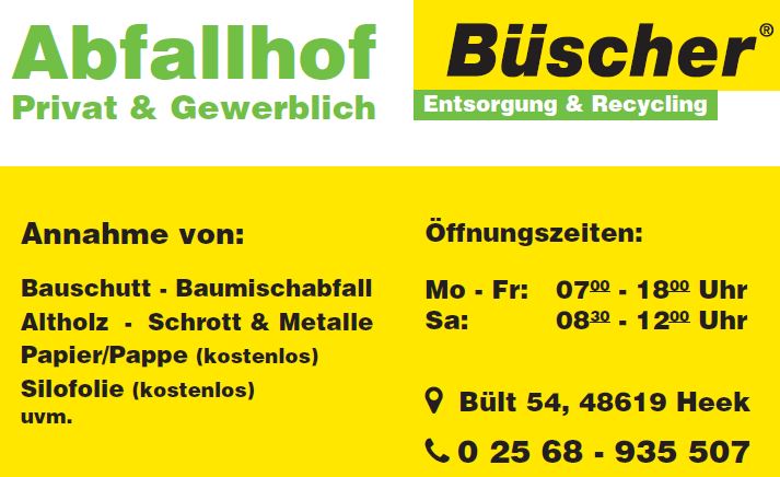 Bild 2 Büscher Containerdienst & Toilettenmietservice GmbH & Co. KG in Heek