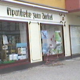 Seitenansicht der Apotheke