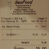 Falkenthal Seafood-Bar in Grömitz