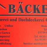 Bäcker - Zimmerei und Dachdeckerei GmbH in Oldenburg in Holstein