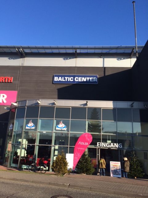 Eingang zum Baltic Center und zum Baltic Café