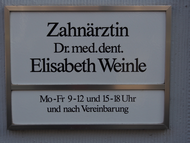 Bild 1 Zahnärztin Dr. Elisabeth Weinle in Lübeck