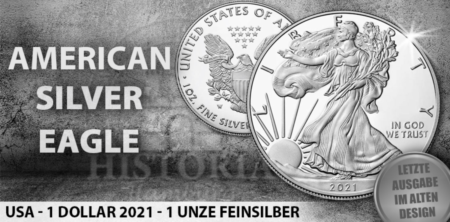 Silbermünze American Silver Eagle