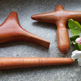 Massage-Tools aus Holz