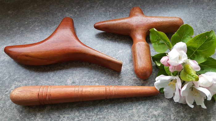 Massage-Tools aus Holz