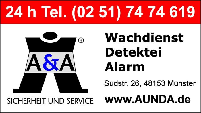 A & A Sicherheit und Service ® Security • Alarm • Detektei
