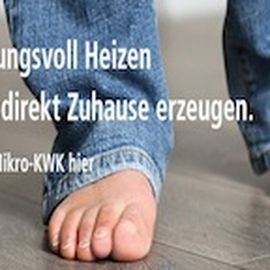 Mit der Mikro-KWK k&ouml;nnen Sie verantwortungsvoll Heizen und W&auml;rme direkt Zuhause erzeugen.