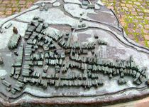 Bild zu Bronze Tastmodel historisches Lüdinghausen Anno 1827