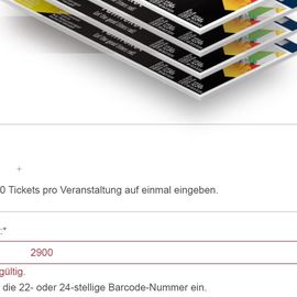 ung&uuml;ltige Tickets bei Eventim gekauft