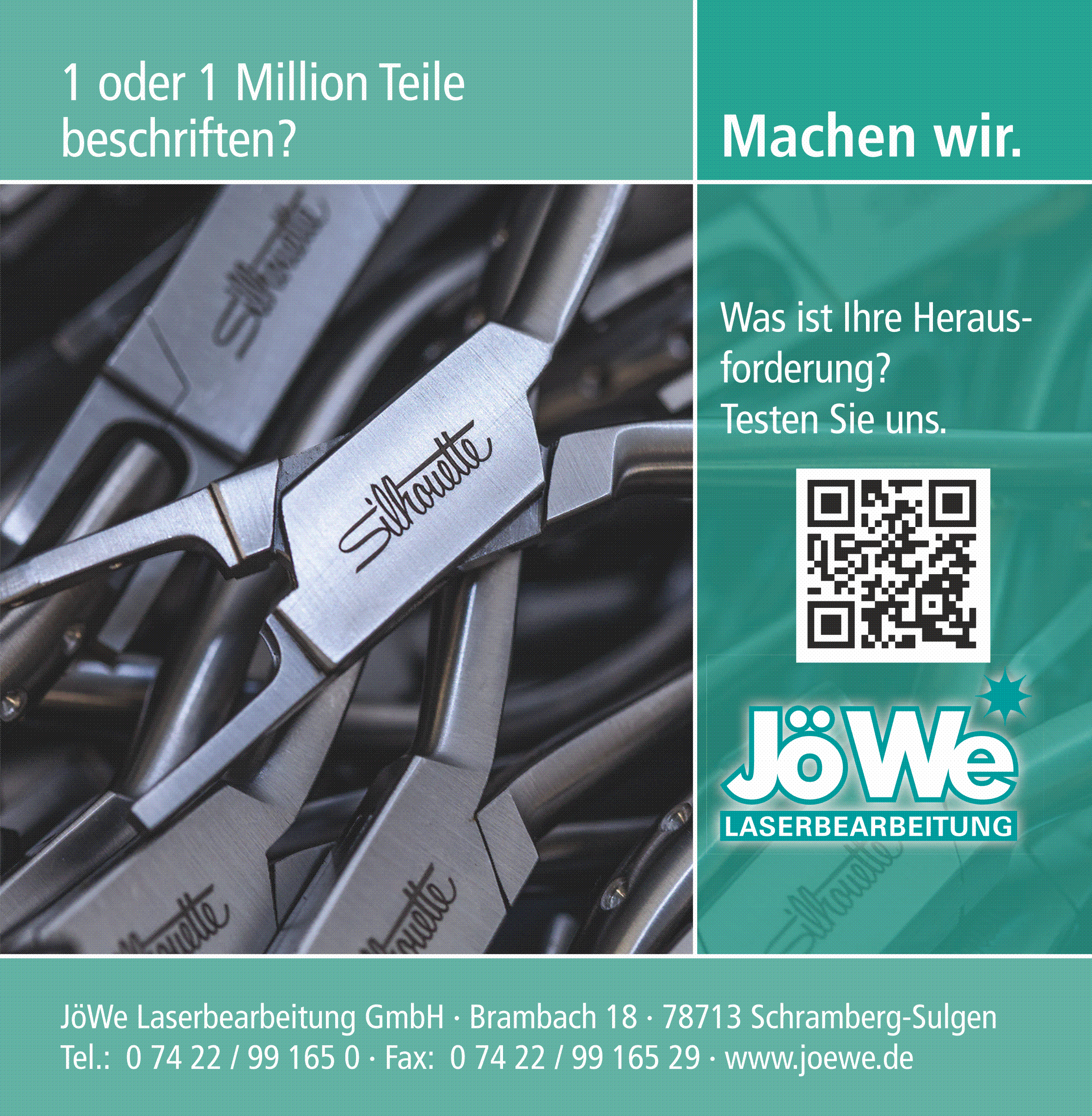 Bild 1 JöWe Laserbearbeitung GmbH in Schramberg