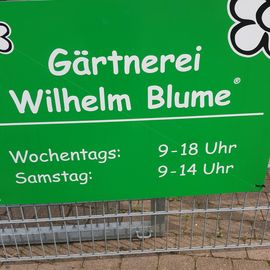 Gärtnerei Wilhelm Blume in Holzminden