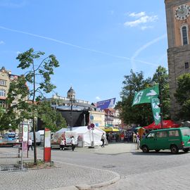 Blick auf dem Markt