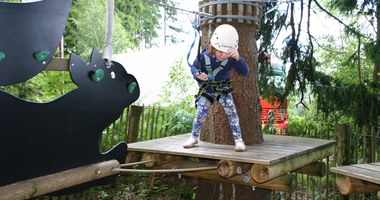 TreeRock Hochseilgarten in Holzminden