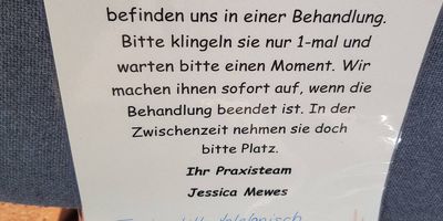 Mewes Jessica Praxis für Physiotherapie in Höxter