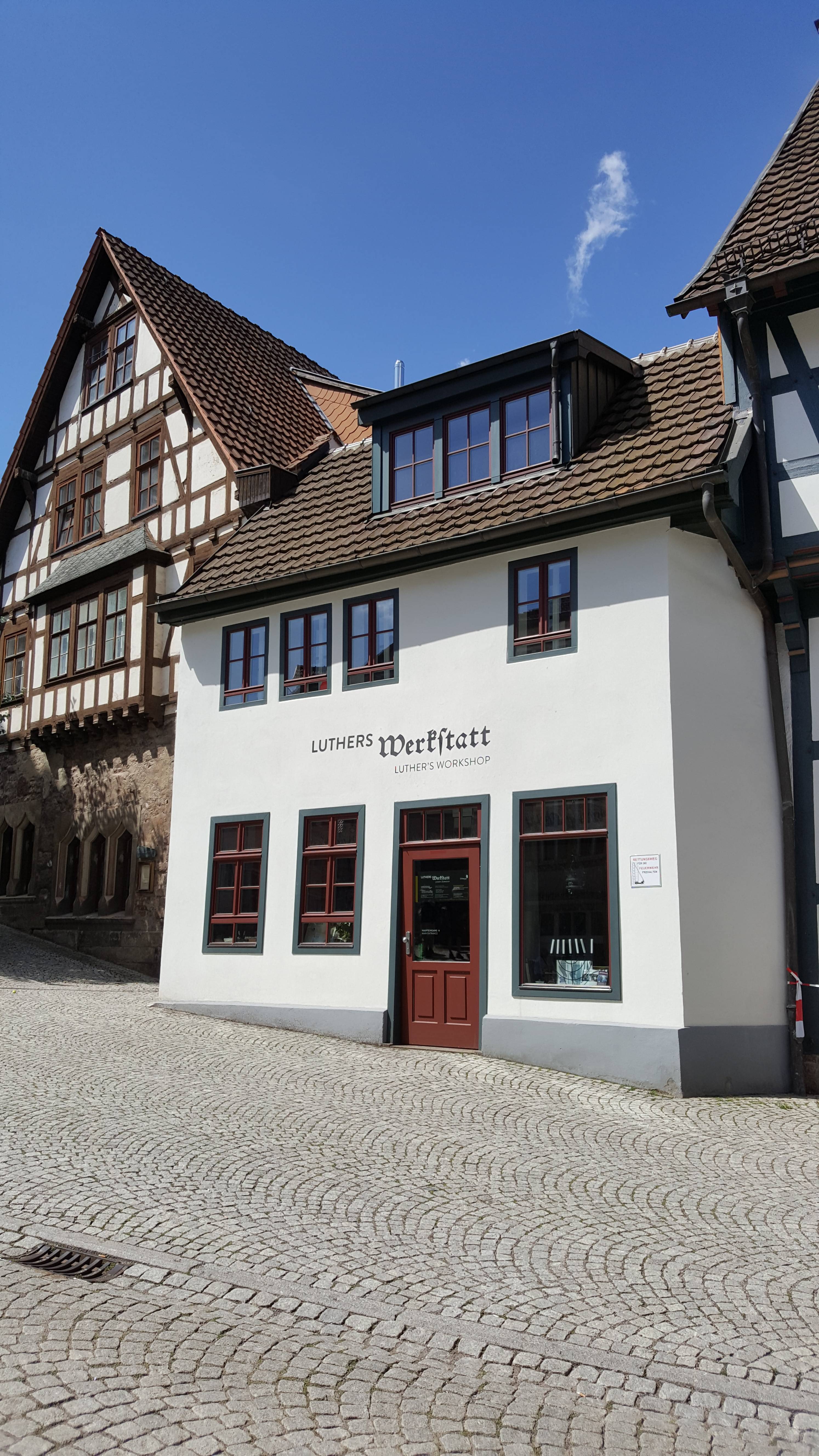 Bild 1 Lutherhaus mit Pfarrhausarchiv in Eisenach