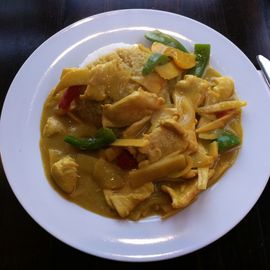 Mein Hännchen Curry Reis Speise .! Lecker