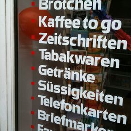 Kiosk und Stehcafe 
Service