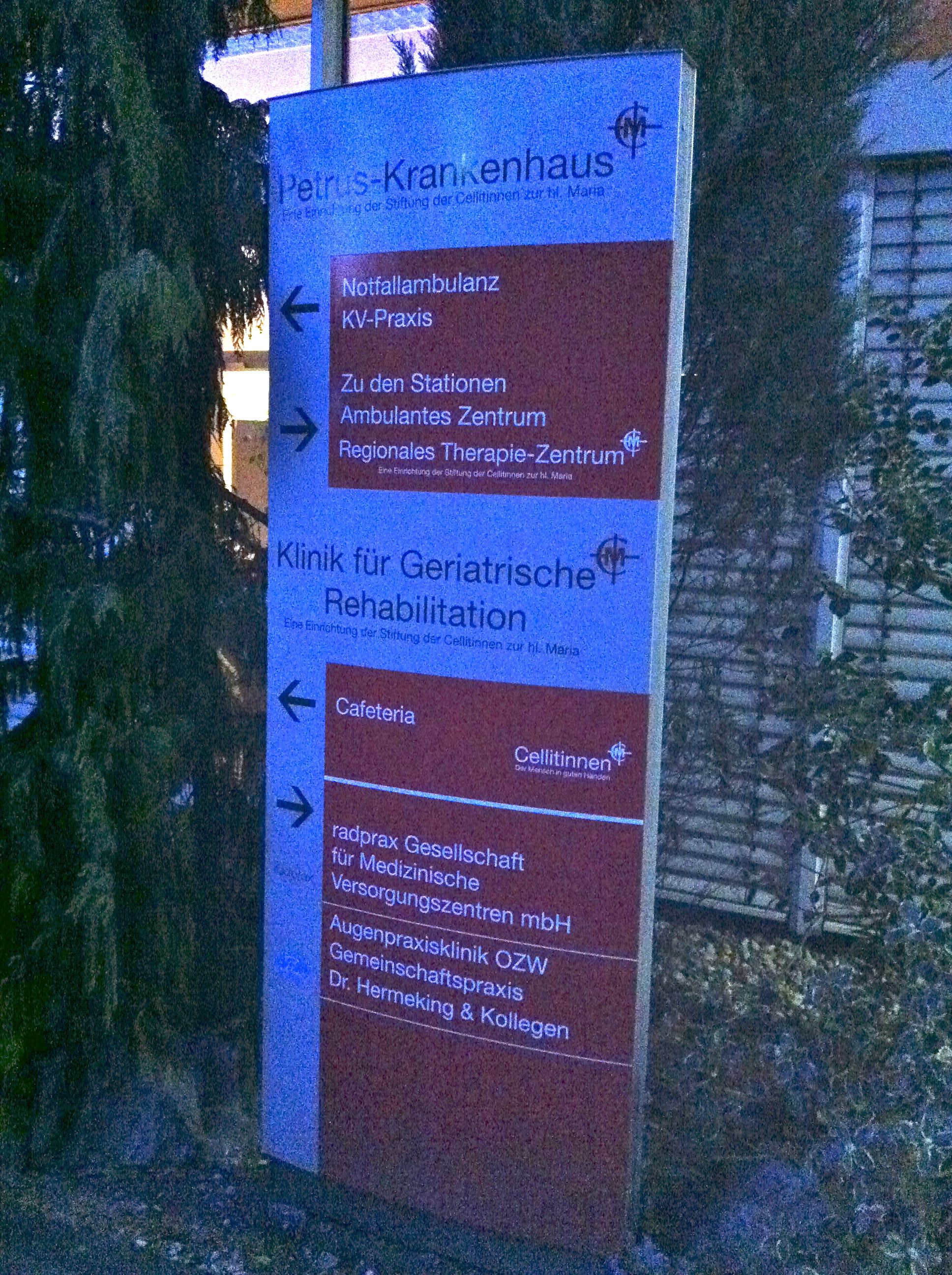 Krankenhaus Information