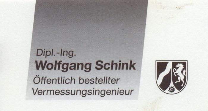 Nutzerbilder Schink Wolfgang Dipl.-Ing. Vermessungsbüro