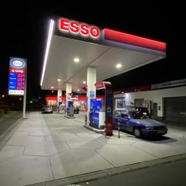 ESSO Station Frank, Frankfurt immer Einsatzklar !