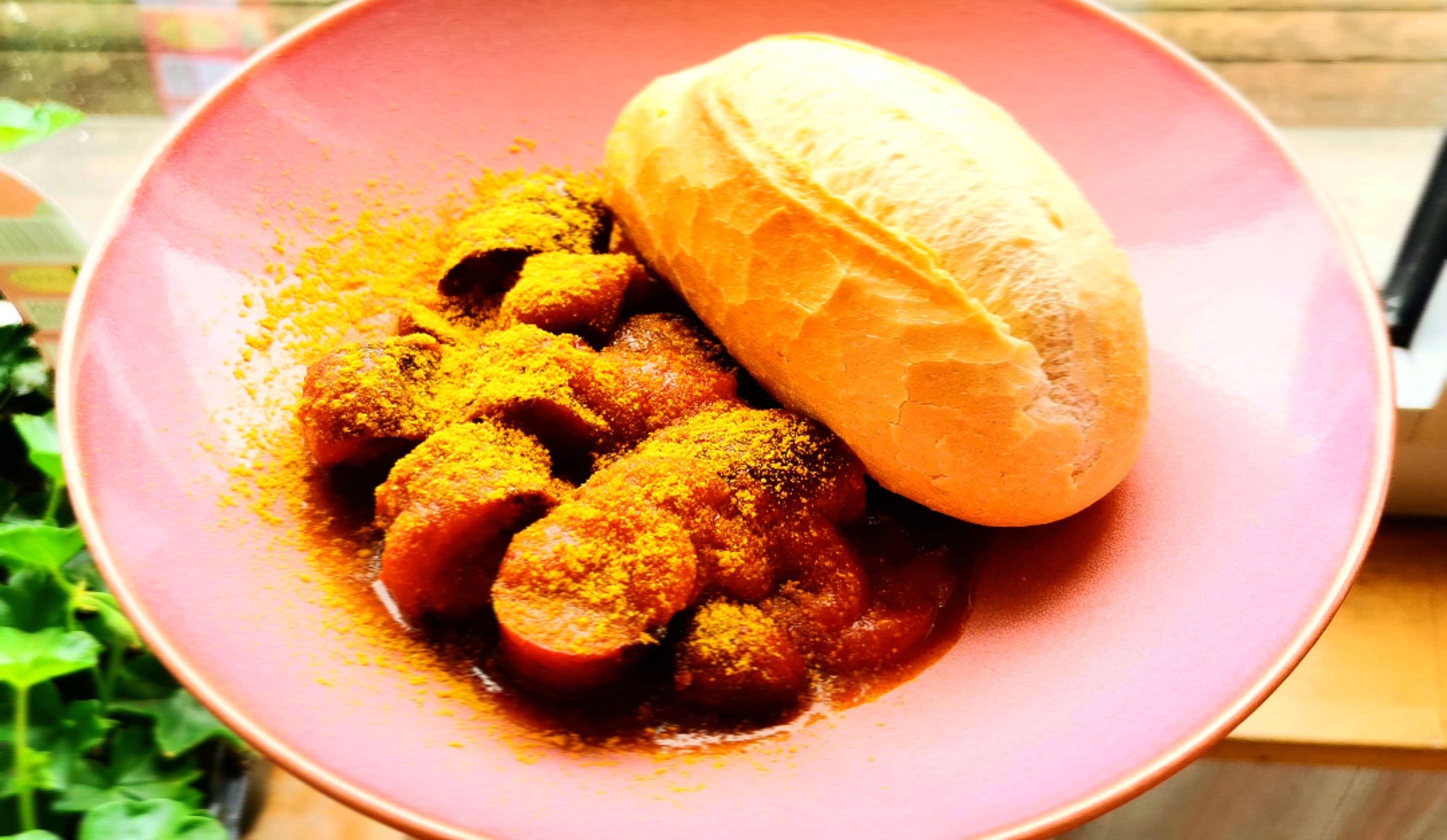 scharfe Currywurst