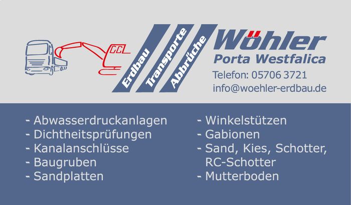 Nutzerbilder Wöhler Erdbau und Transporte GmbH