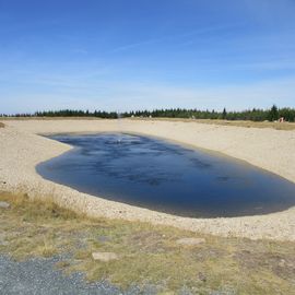 Der 5.000 m2 große "Schneisee" 