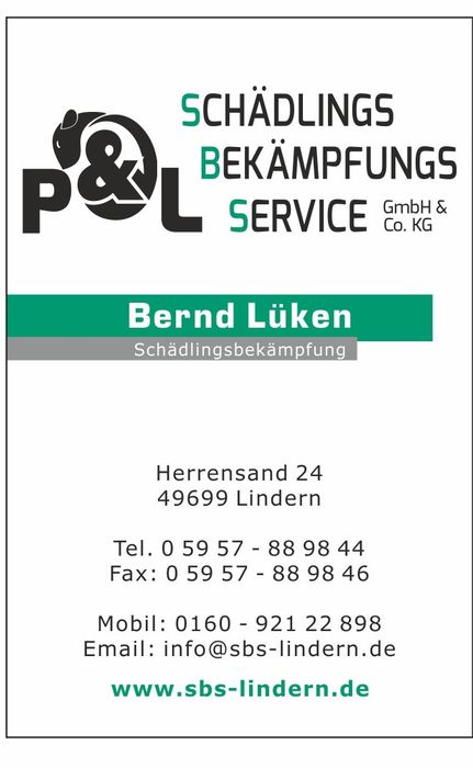 Nutzerbilder P&L Schädlingsbekämpfungsservice GmbH & Co. KG