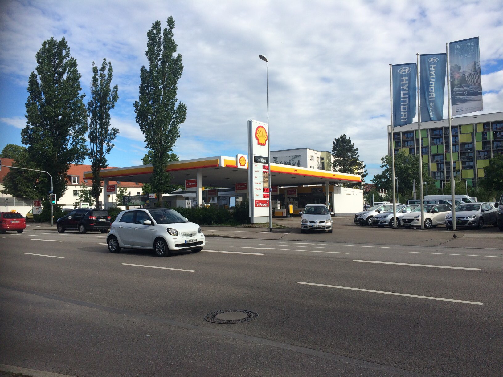 Bild 1 Deutsche Shell AG Stationen in Ingolstadt