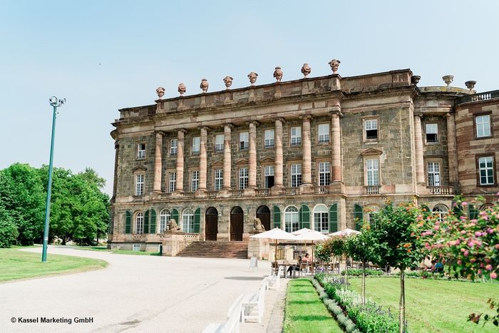 Auch von außen sehr schön anzusehen: Schloss Wilhelmshöhe in Kassel. 