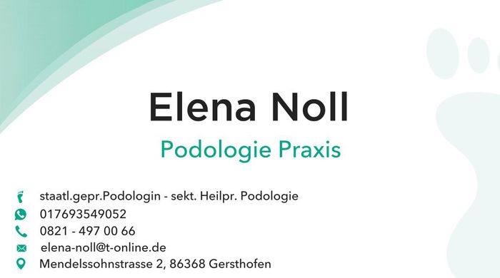 Nutzerbilder Noll Elena Med. Fußpflege-Podologische Praxis