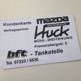 Autohaus Huck GmbH MAZDA-Vertragshändler in Weitenung Stadt Bühl in Baden