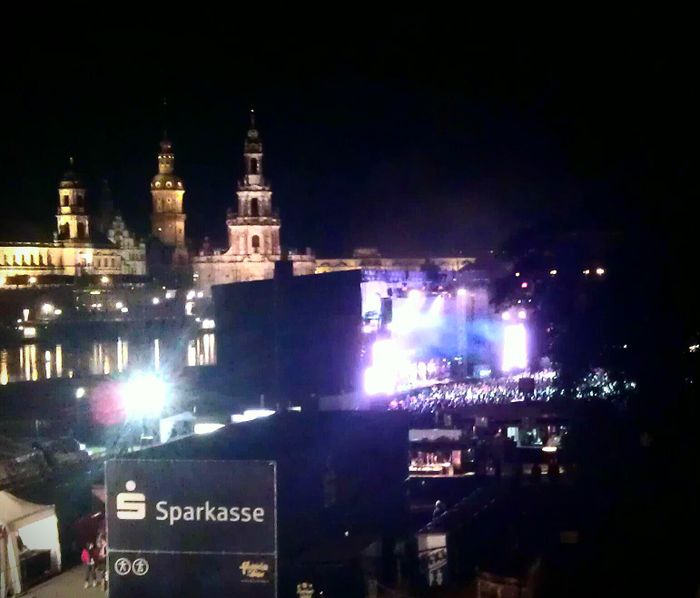 Das Ärztekonzert 2012 von der Brücke aus „Schüssi von der Brücki“