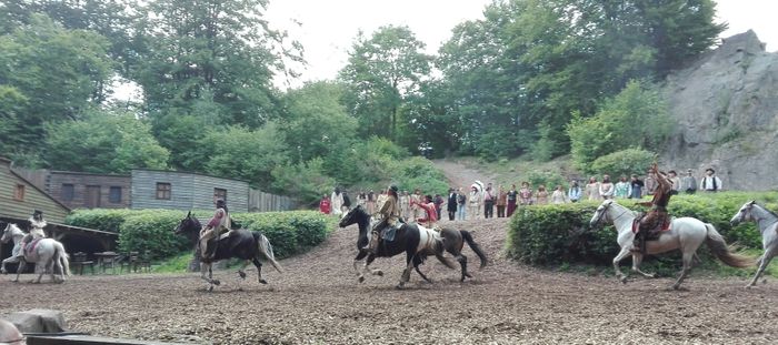 Hauptshow Karl May Festspiele