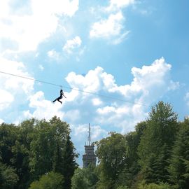 Wald-Abenteuer der Waldkletterpark Velbert-Langenberg in Langenberg Stadt Velbert