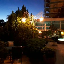 Terrasse abends