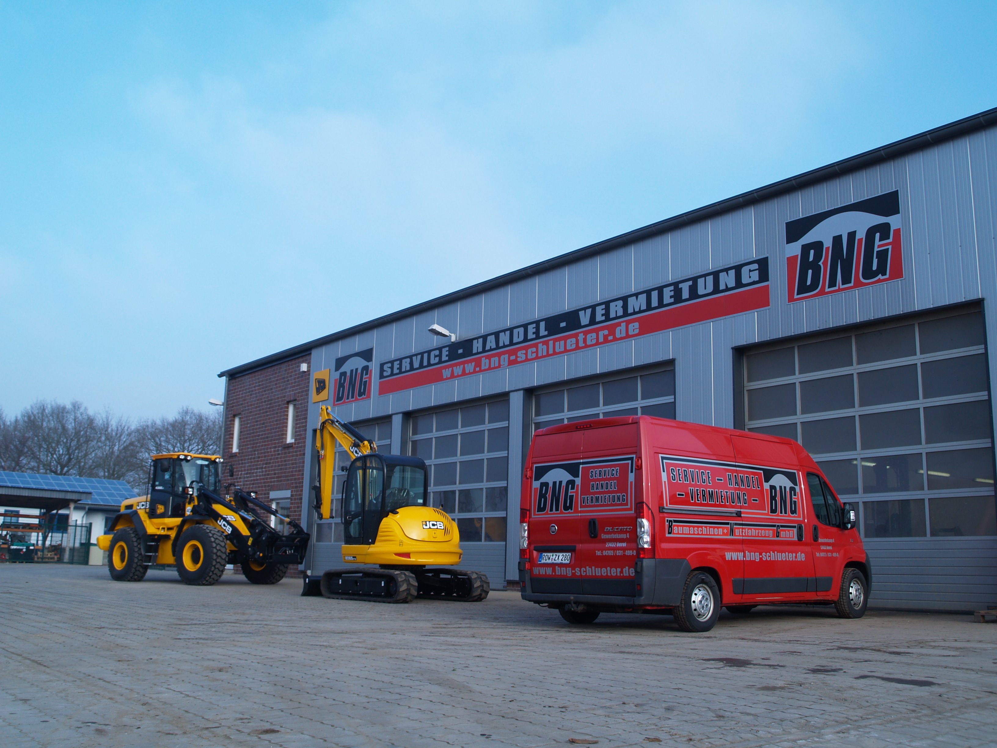 B.N.G. Baumaschinen + Nfz. GmbH - Service - Handel - Vermietung