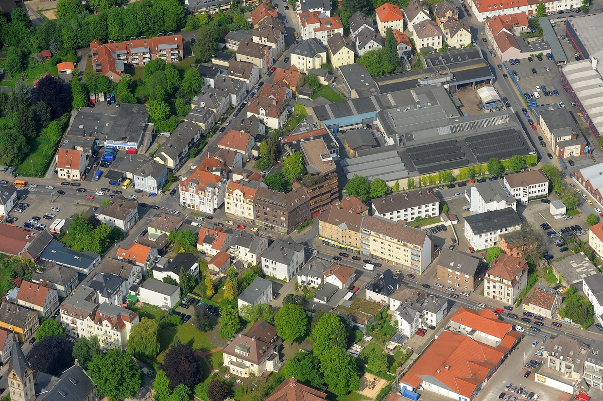 Luftbild der Kanzlei Boss  Meyer in Bielefeld
