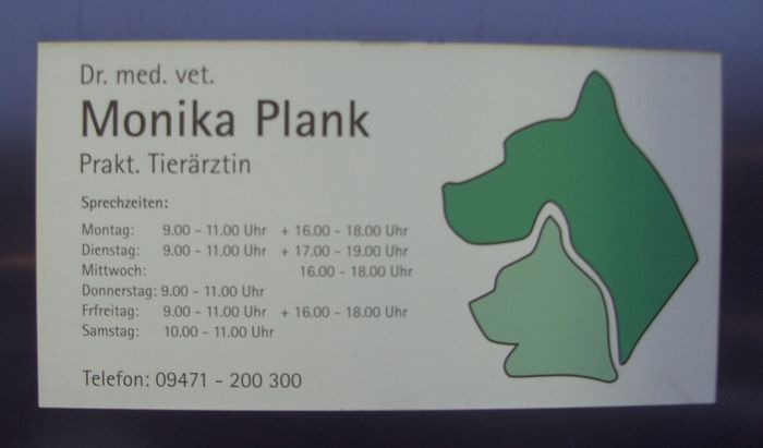 Nutzerbilder Plank Monika Dr. prakt. Tierärztin