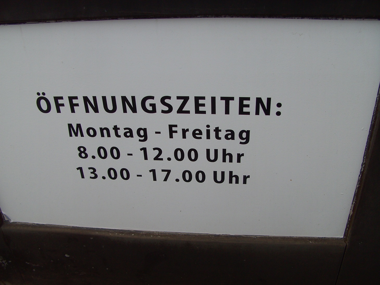 Öffnungszeiten