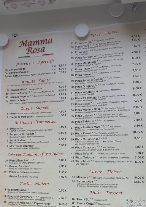 Pizzeria Mamma Rosa - 1 Bewertung - Berlin Steglitz - Steglitzer Damm