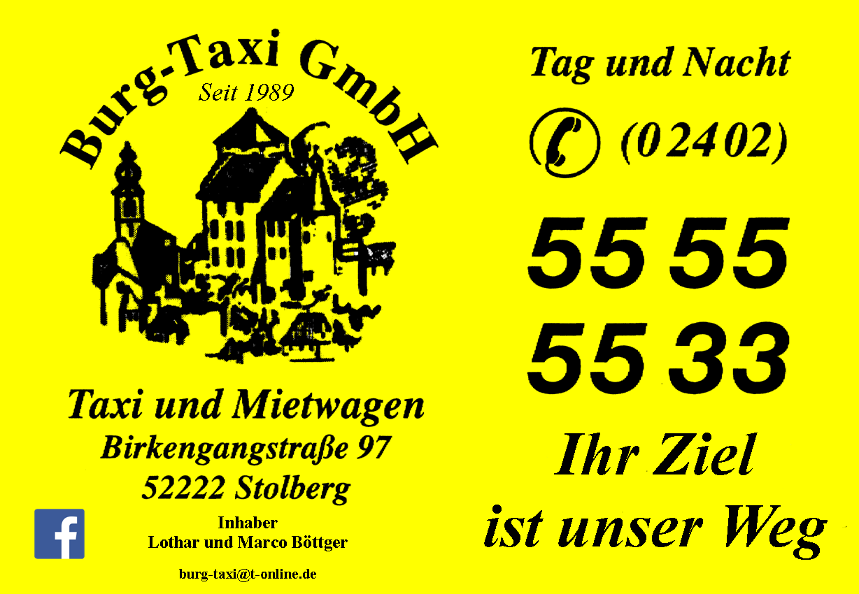 Bild 1 Burg-Taxi GmbH in Stolberg (Rhld.)