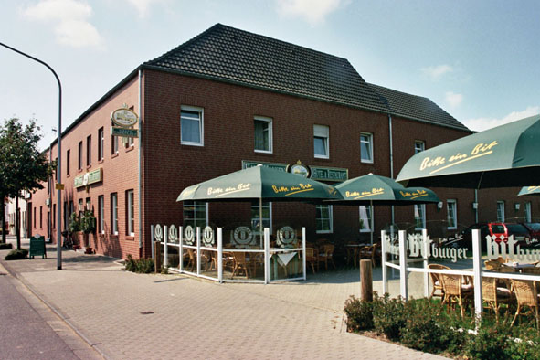 Hotel Hansen mit Biergarten