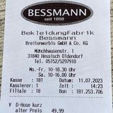 Bessmann Bekleidung in Hessisch Oldendorf